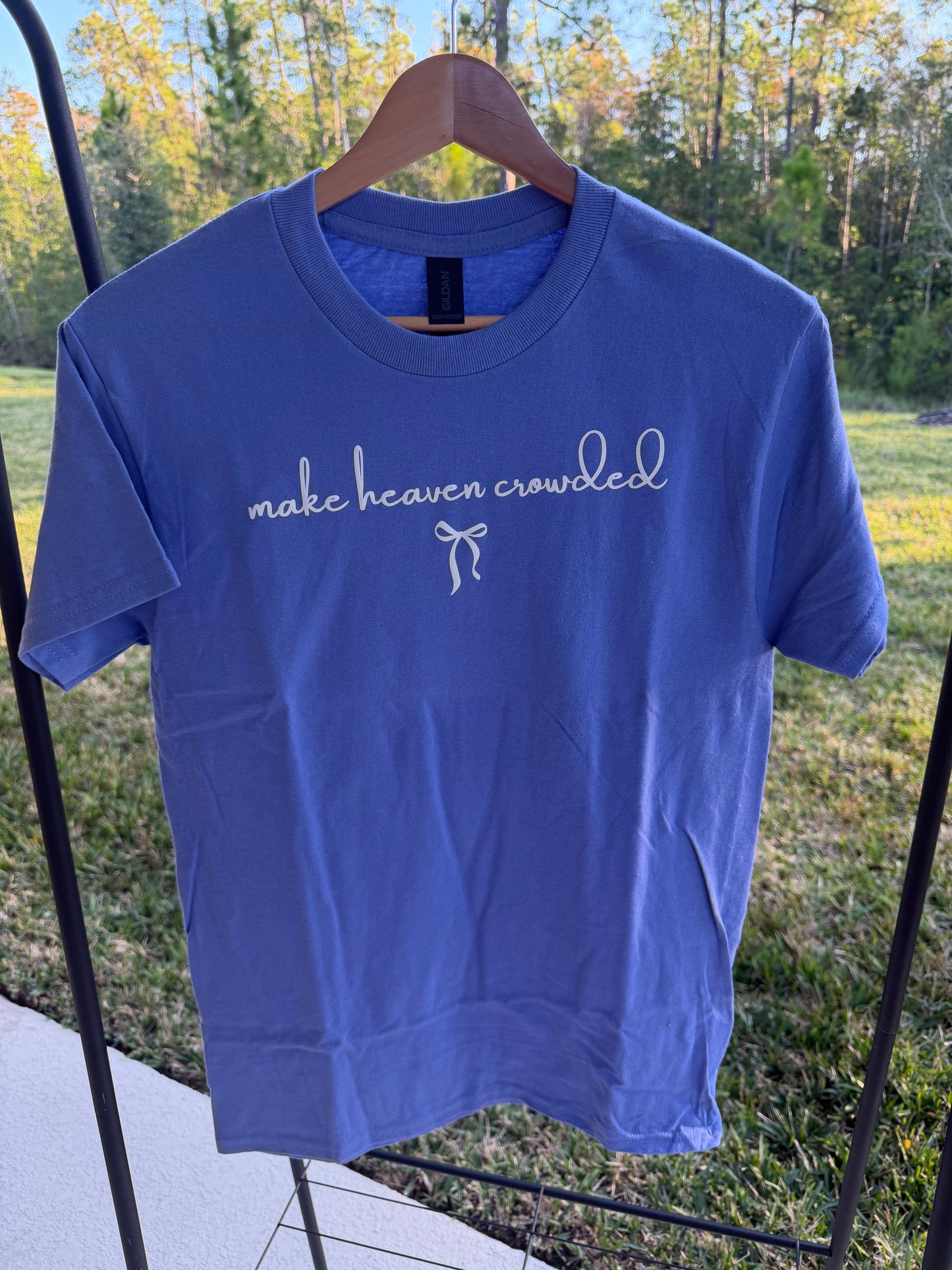 Make heaven crowded tee