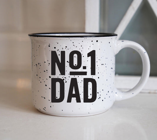 No. 1 Dad Mug, Father's Day, Dad Mug, Fathers Day Gift, Gift for Dad, Best Dad, Gift for Husband, Father Gift