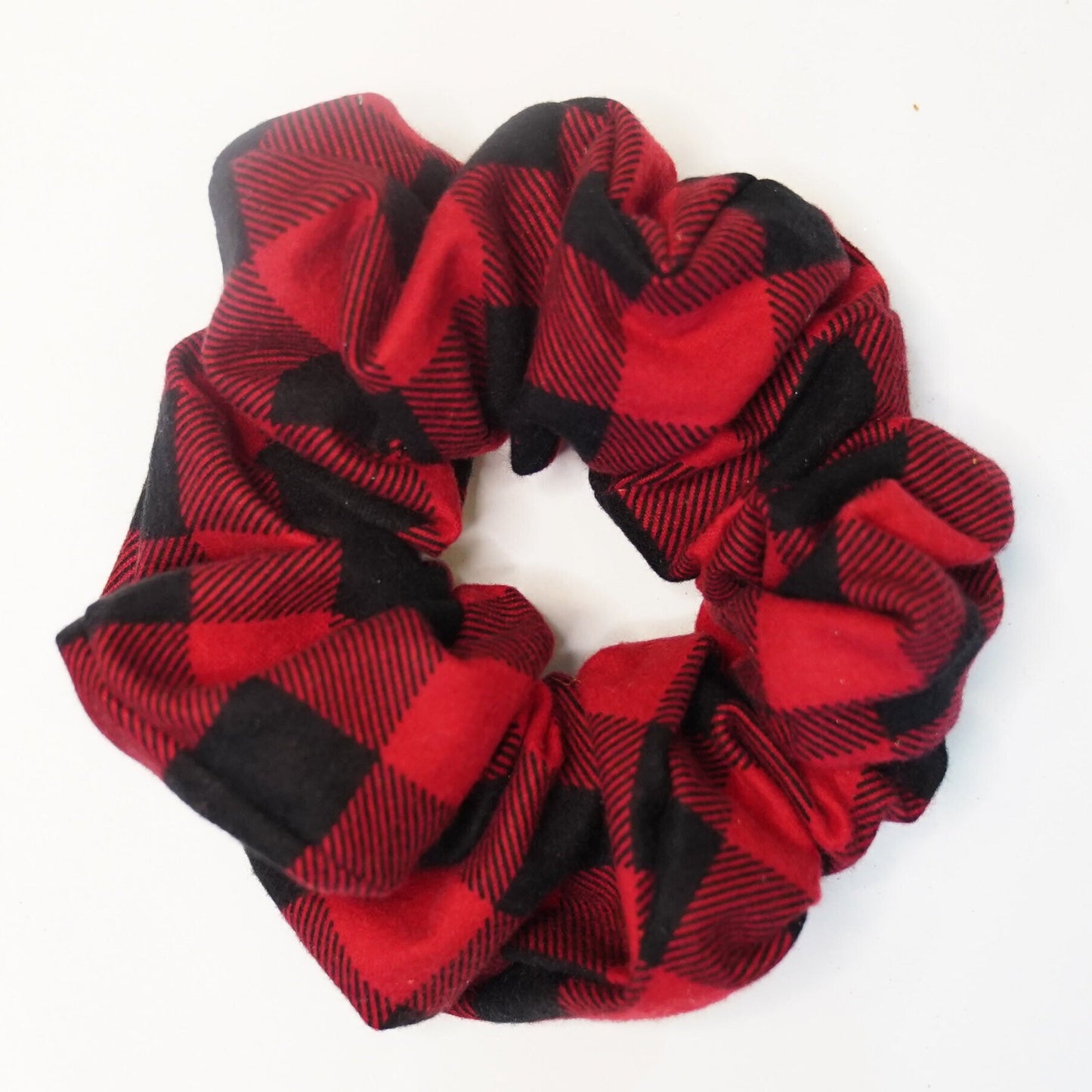 XXL Buffalo Hair Scrunchie, Hair Scrunchie, Classic Red and Black  Scrunchie, XXL Jumbo Scrunchie, 2022 Stocking Stuffers