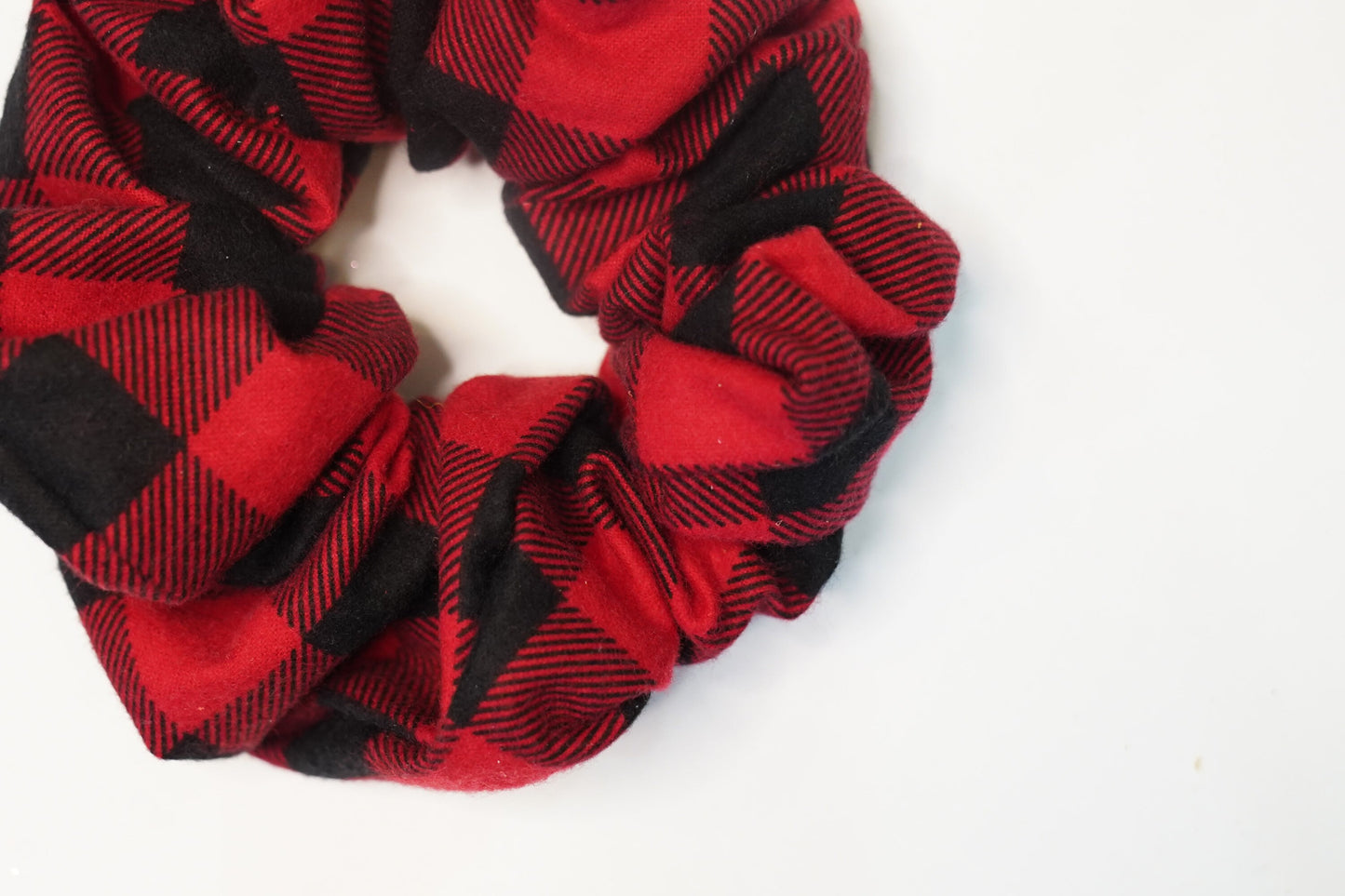 XXL Buffalo Hair Scrunchie, Hair Scrunchie, Classic Red and Black  Scrunchie, XXL Jumbo Scrunchie, 2022 Stocking Stuffers