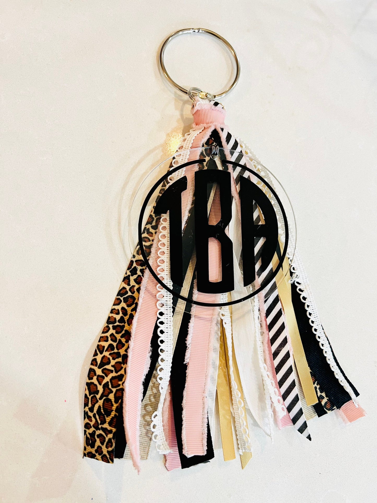Custom Monogram Bogg Bag Tassel